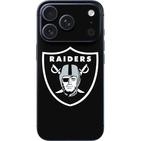 NFL Las Vegas Raiders Large Logo iPhone 17 Pro Skin